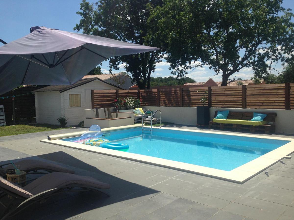 Maison Piscine 4 Ch Carcans Medoc Bassin Arcachon Exteriör bild